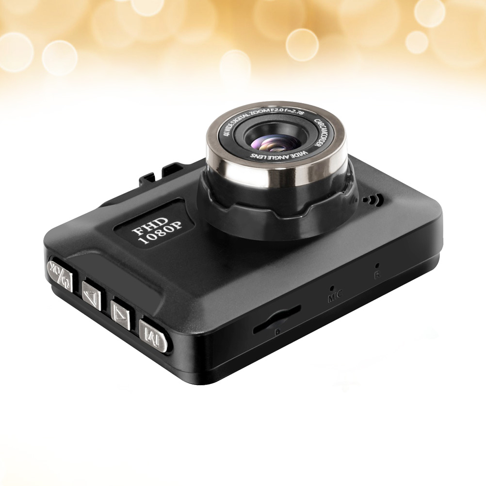 LOLIPPYY Car Gadget Dash Cam Black Plastic Superb Night Vision Vehicle Dash Cam 1Set