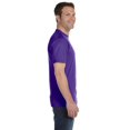 thumbnail image 4 of Hanes T-shirt à Manches Courtes pour Hommes 5,2 oz, S, Violet, 4 of 4