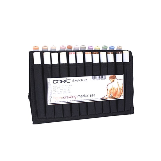 Copic Marqueurs Croquis Figurine Dessin Croquis Portefeuille