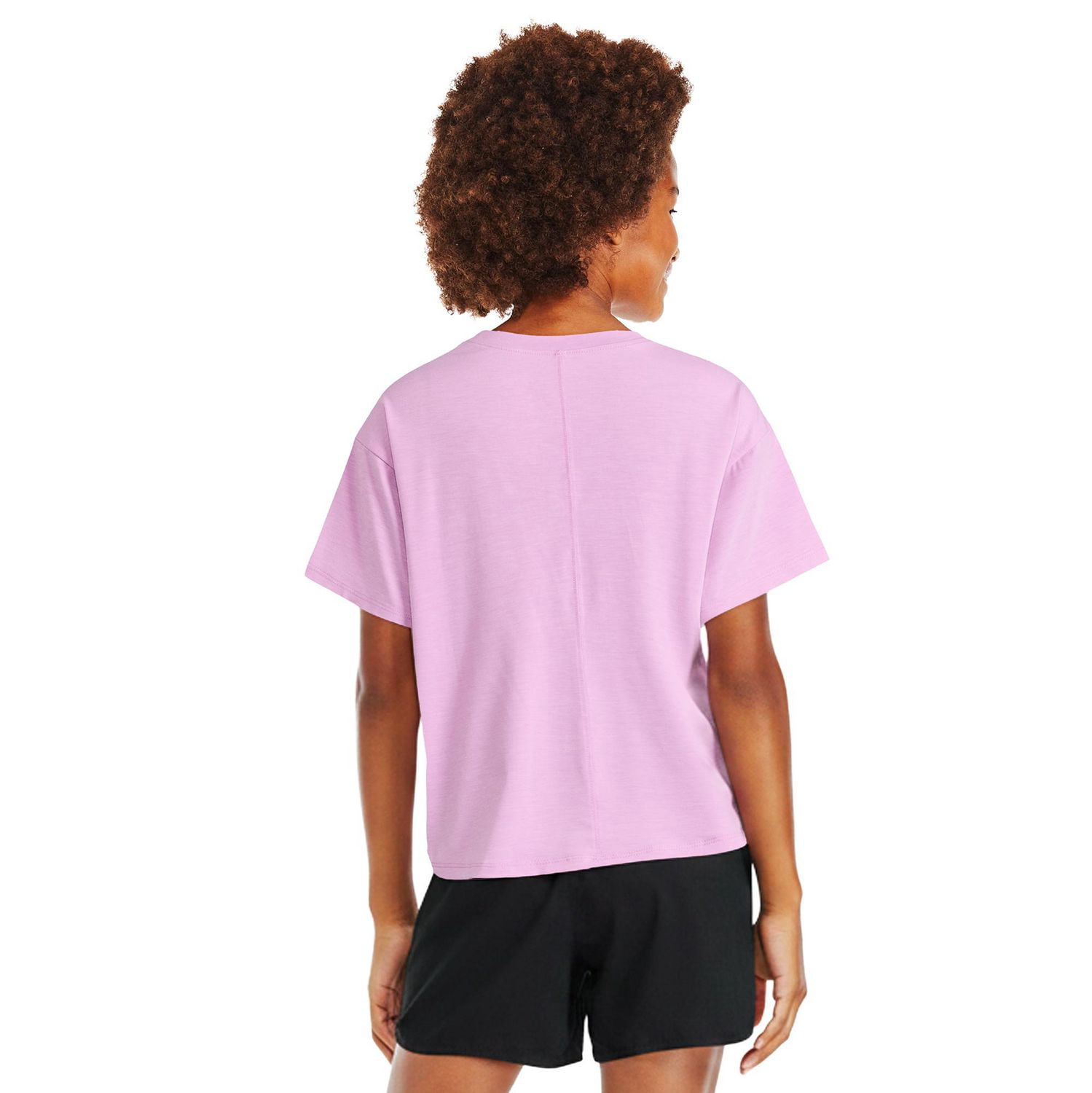 T-shirt coupe carrée avec imprimé graphique Athletic Works pour filles