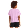 thumbnail image 3 of Athletic Works Girls' Graphic Boxy Fit T-Shirt, 3 of 3