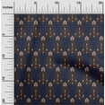 thumbnail image 1 of oneOone Viscose Chiffon Fabric Floral Ikat Printed Craft Fabric BTY 42 Inch Wide, 1 of 4