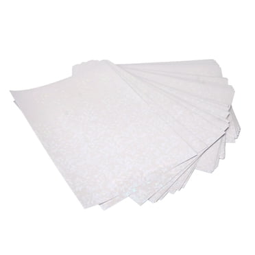 YOUTHINK Holographic Cold Laminate Sheets, 11.8 x 8.4in, 50 Count
