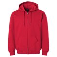 thumbnail image 1 of Gildan Mens Softstyle Fleece Midweight Full Zip Hoodie, 1 of 3