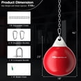 thumbnail image 3 of Goplus 18" 110Lbs Heavy Water Filled Punching Aqua Training Boxing Bag Home Gym Hook, 3 of 10