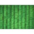 thumbnail image 1 of Ahgly Tapis Rectangulaire Lavable en Machine Vert Transitionnel, 8 Pieds x 10 Pieds, 1 of 7