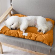 LSLJS Winter Thickened Warm Dog Kennel Washable Dog Mats Polyester Pet Kennel Non Slip Stain Resistants, Pets Cushion Dog Bed Mats