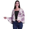 thumbnail image 1 of Moomaya Cardigan Boléro Imprimé Ouvert à l'Avant à Manches Évasées Longues Vêtements d'Été pour Femmes, 1 of 1
