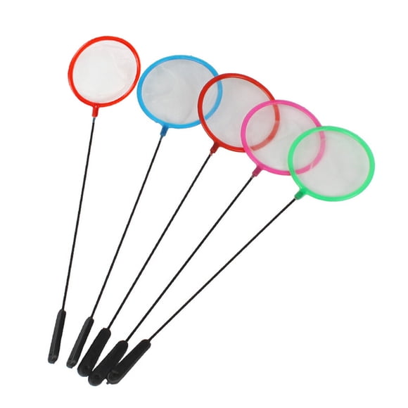 5 Pcs Outils Créatifs pour Aquarium de Poissons Petits Filets de Pêche pour Aquarium (Couleur Aléatoire)