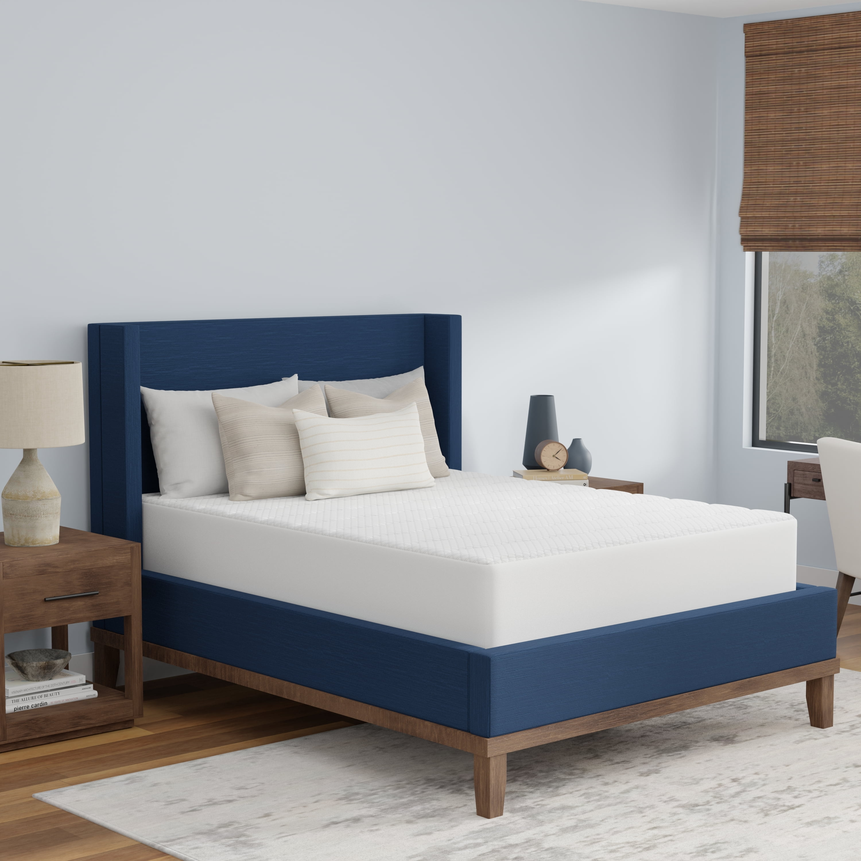 Sealy Cooling Mattress Pad, King- Fitted, High Loft, Soft Knit