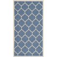 thumbnail image 1 of Safavieh Courtyard Blue Indoor Outdoor Rug - 2' x 3'7", 1 of 1