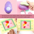 thumbnail image 4 of Hole Punch Paper Punchers Scrapbooking Cards Effortless Art Easy Crafting Photo Album Scrapbooking and Fast Manual Tools Multiple Types DIY Kids wavy circle, 4 of 5