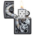 thumbnail image 3 of Conception d'horloge de crâne de Zippo (29854), 3 of 3