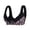 Noir, variante sur Soutien-gorge pour le Confort Quotidien, Lingerie à Boutons devant avec Bretelles Ajustables et Bonnets Sans Coutures, Style Dos Nu, Idéal pour une Utilisation Décontractée Quatre Saisons