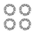 thumbnail image 1 of Unique Bargains 4 Pcs Cages à Roulements à Billes 25mmx7 pour Vélo, Roulements à Manivelle, Rétenteur de Roulement de Roue Arrière, Ton Argent, 1 of 6