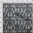 thumbnail image 2 of oneOone Cotton Poplin Fabric Paisley & Floral Ikat Print Fabric BTY 42 Inch Wide, 2 of 4