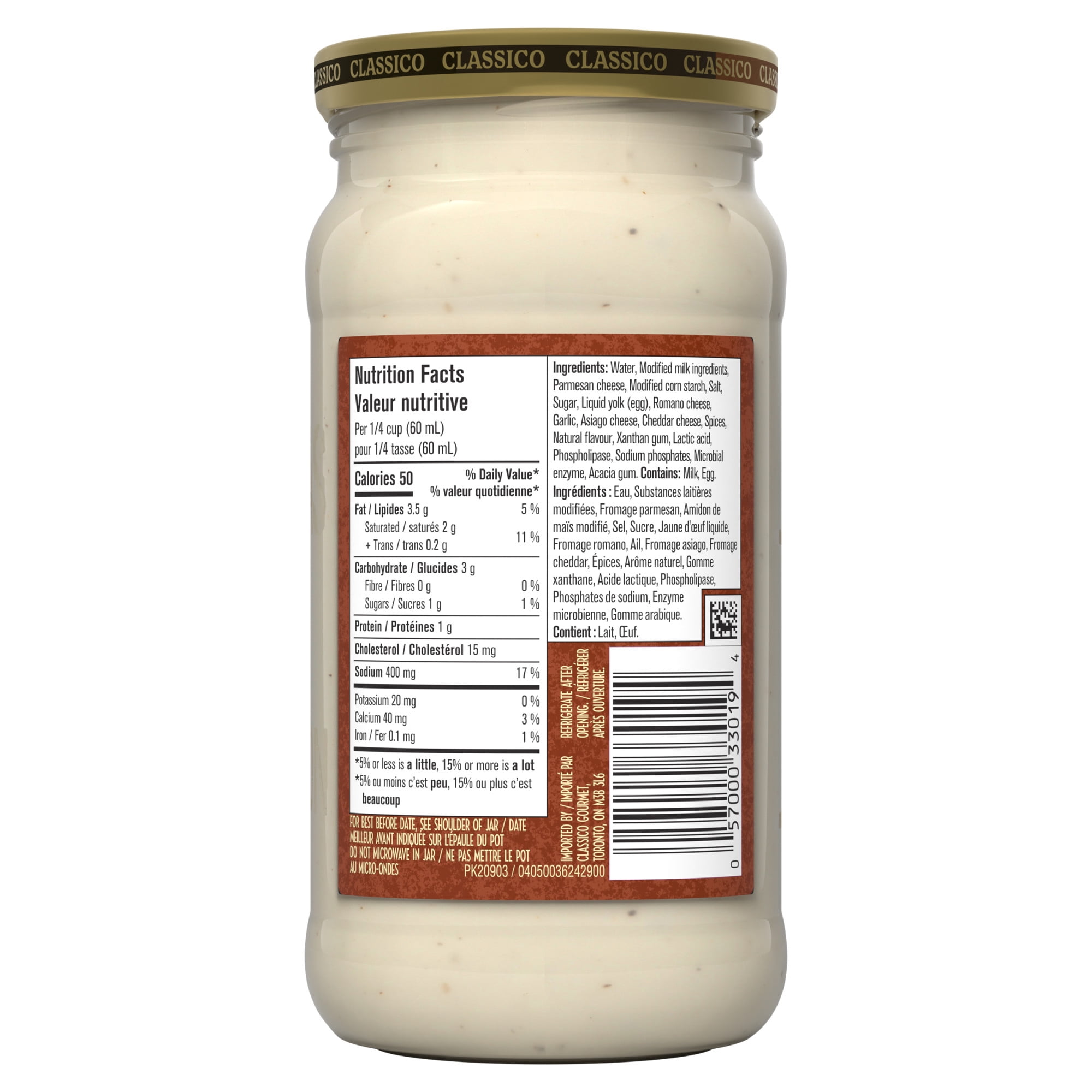 Sauce Pour Pâtes Alfredo