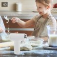 thumbnail image 3 of 1pc Electric Hand Mixer Rechargeable Cordless Stainless Steel Egg Whisk, 3 of 8