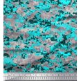 thumbnail image 1 of Soimoi Poly Georgette Fabric Two Tone With Grey Camouflage Print Fabric by Yard 42 Inch Wide, 1 of 3