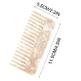 thumbnail image 3 of Iumwxz Hair Comb Hairdressing Comb Retro Refuse Fine Tooth Comb For Home For Men And Women home tool Plastic Rollbacks on Essentials, 3 of 4