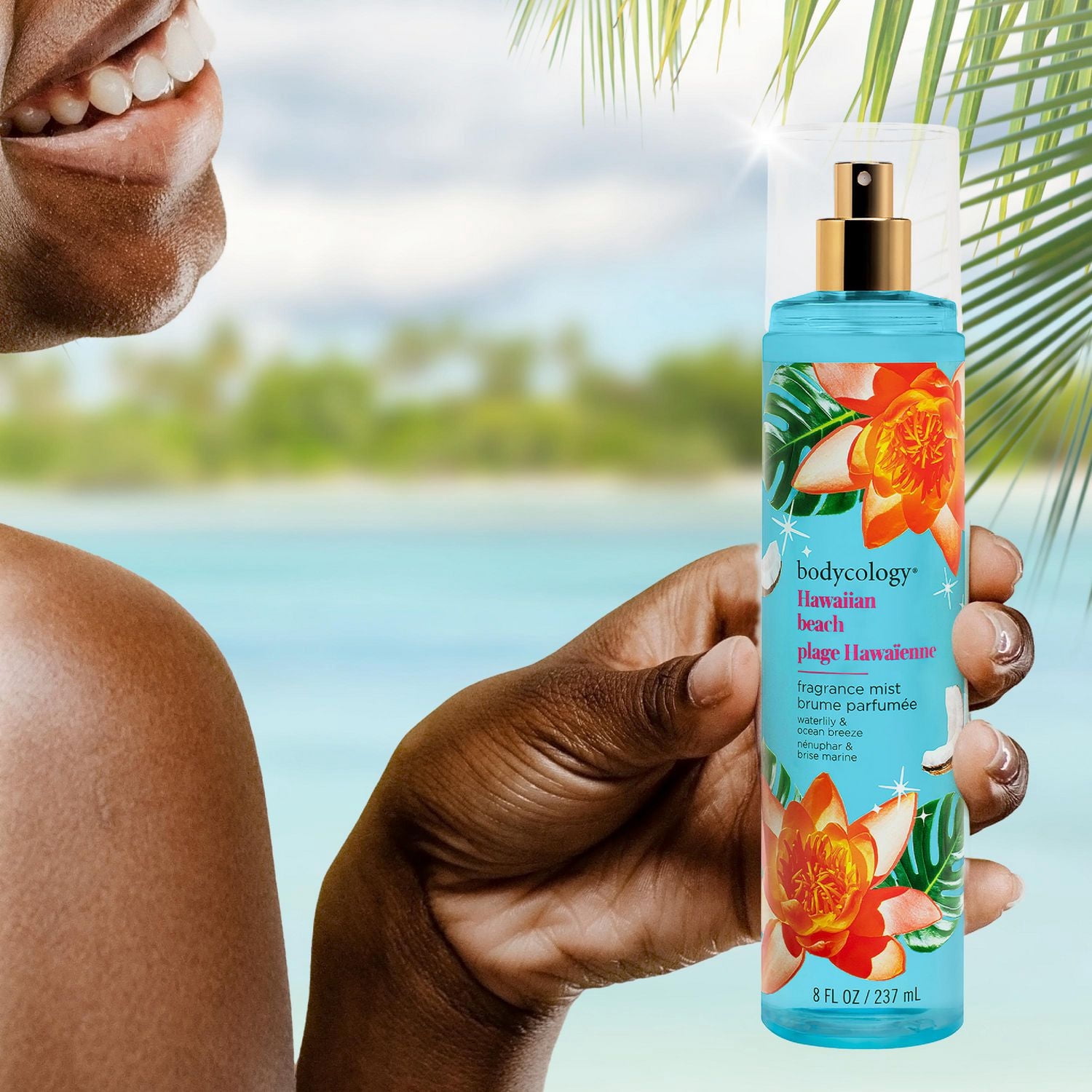 Bodycology Hawaiian Beach Fragrance Mist, 237 ml