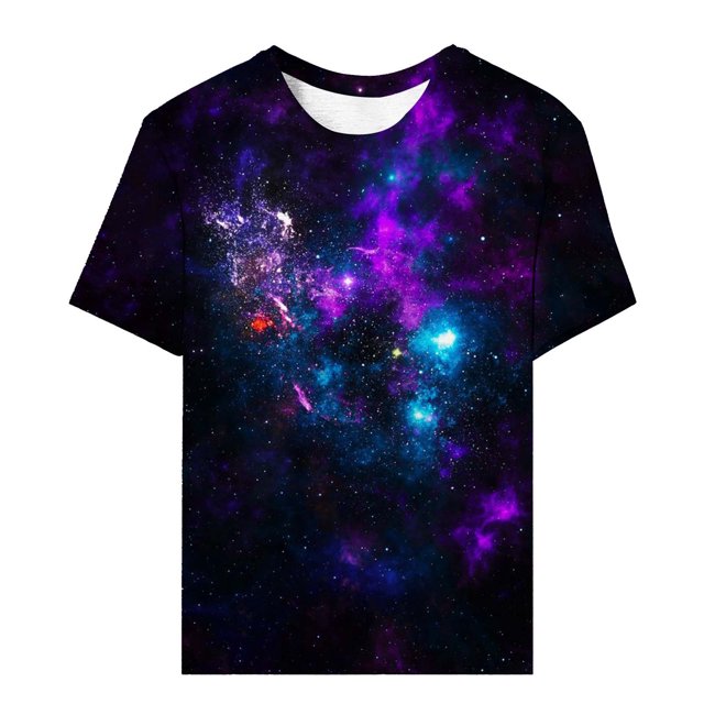 LUOGENLI T-shirts pour Femme pour Femmes T-Shirt à Col Rond pour Femme Étoile Mode Décontractée Imprimé Manches Courtes 4TG T-shirts pour Femmes T-shirts Graphiques T-shirts de la Saint-Patrick pour Femmes T-shirts Graphiques Vintage Pâques Violet G