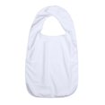thumbnail image 2 of Milaget Bavoir Adulte Réutilisable avec Sangle Réglable Bavoir pour Personnes Âgées Hommes Blanc, 2 of 9