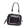 thumbnail image 4 of GUOOL Shoulder Bag Fashion Large Capacity PU Tote Handbag for Commuting Party Work Black, 4 of 9
