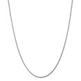 thumbnail image 1 of Leslie's 14K White Gold 1.75mm Diamond-Cut Rope Chain (Weight: 5.08 Grams, Length: 18 Inches), 1 of 4