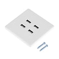 thumbnail image 1 of Goick Usb Wall Mounted Socket-Usb Port DC 5V Home Office Wall-Mounted Power Socket Charger Socket (110~250V), 1 of 8