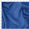 thumbnail image 4 of Soimoi Blue Georgette Viscose Fabric Snowflake & Red Berries Fruits Print Sewing Fabric Yard 42 Inch Wide, 4 of 6
