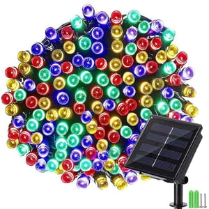 Solar Fairy Lights Outdoor Solar Fairy Light 20m Fairy Lights with 200LED 8 Modes Waterproof String Lights for Garden Patio Balcony Decoration
