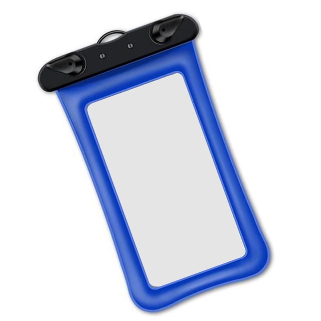 Youkk Waterproof Phone Case Universal Safe Underwater Cover Leakproof Water Sport Cellphone Dry Bag Protection Accessory Blue 1Set