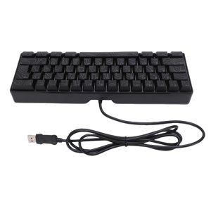 Clavier d'ordinateur, N Key Rollover RGB Clavier mécanique Membrane USB Filaire pour le travail