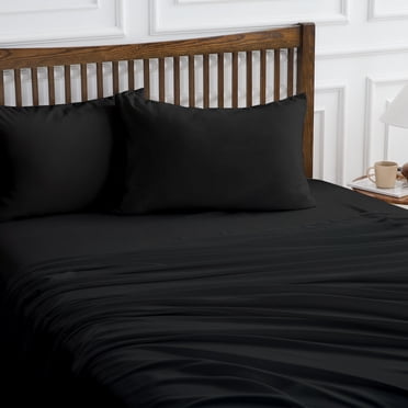 Hitime 4 Pieces Microfiber Queen Sheet Set, Deep Pocket Fit 16", Breathable Super Soft Luxury Hotel Style Home Decor Queen Size Sheet Set, Gift for Women, Men