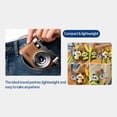 thumbnail image 4 of MUOXUEQN Portable Retro Mini Camera - Lightweight, Fill Light, Ideal for Gifts & On-the-Go Photos, 4 of 8