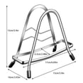 thumbnail image 2 of Rack Cutting Board Holder Stand - Durable Stainless Steel Cutting Board Rack Organizer for Kitchen Use - Efficient Storage Solution for Pots Pans and Lids, 2 of 3
