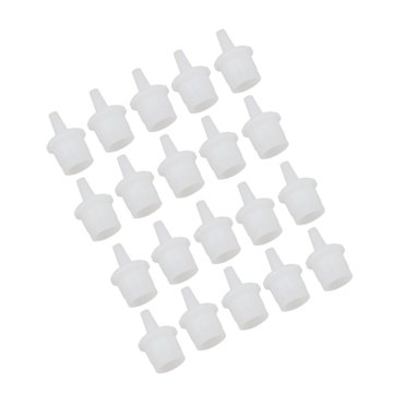 Bouchon de Bouteille de Colle, 20 Pcs Bouchon de Colle pour Cils Remplacement de Buse de Colle pour Cils Valeur Imbattable