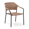 thumbnail image 4 of Chaise empilable en osier Mainstays, 4 of 7
