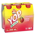 thumbnail image 1 of Yoplait Yop Drinkable Yogurt 1.5%, Strawberry Banana, Kids Snack, 6X200ML, 1 of 4