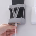 thumbnail image 4 of Boovnll Mobile Phone Charging Bedside Placing Rack Fixed Sticking Wall Mounting No Punch Holes Place Phone Multifunctional Device, 4 of 6