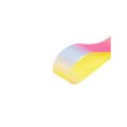 thumbnail image 4 of INSPIRE CHIC Extra Wide Shoe Laces Satin Ribbon Flat Gradient Colorful Shoe Strings for Sneakers Multi Pink 100cm/39.4", 4 of 6