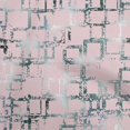 thumbnail image 1 of oneOone Rayon Light Pink Fabric Geometric Sewing Craft Projects Fabric Prints By Yard 56 Inch Wide-WT, 1 of 5