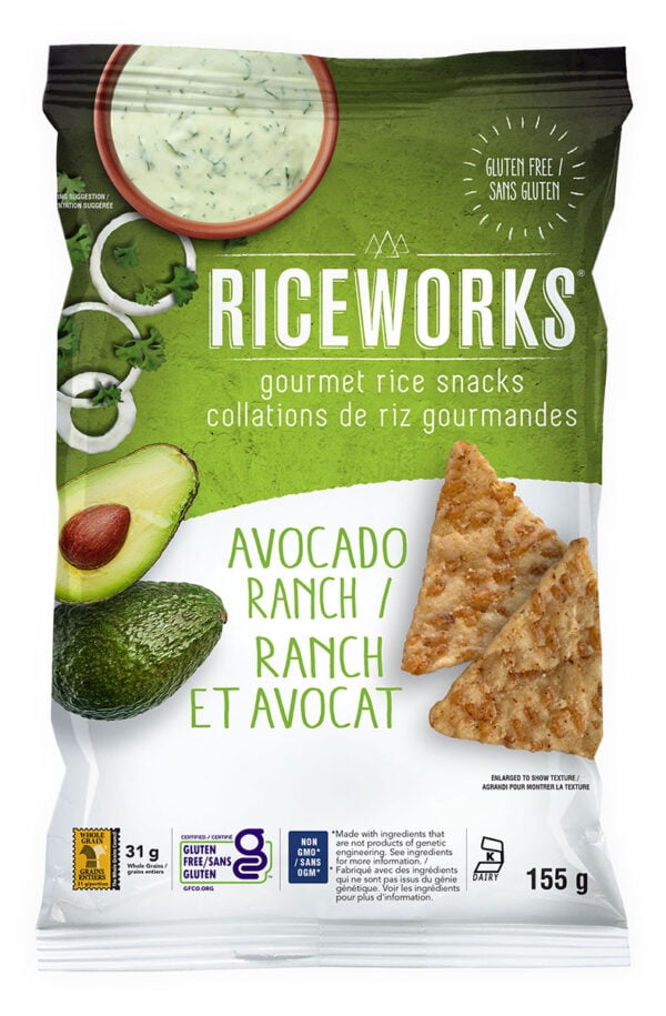 RiceWorks Ranch et Avocat 155g Sac