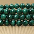 thumbnail image 4 of Bracelet Extensible en Perles Rondes de 6 mm en Pierre Précieuse Malachite Naturelle de Qualité AA 7 Pouces Unisexe, 4 of 5