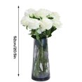 thumbnail image 2 of 10pcs Artificial Rose Flower Simulation Floral Decor Home Office Wedding Cloth Fake Flower  Purple, 2 of 9