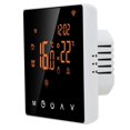 thumbnail image 2 of Thermostat, Accurate Temperature Temperature Controller AC230V  For Home For Bedroom For Living Room White Background Orange Button,White Background White Button,Orange Background, 2 of 8