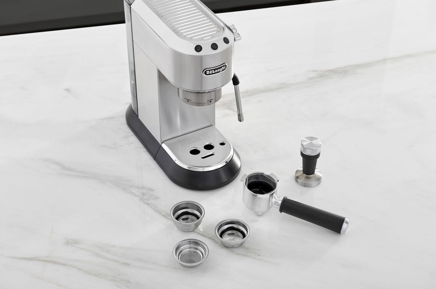 De'Longhi EC885M Dedica Arte Pump Espresso Machine, in stainless