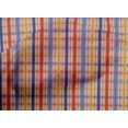 thumbnail image 3 of oneOone Cotton Cambric Fabric Madras Check Printed Craft Fabric BTY 56 Inch Wide, 3 of 3