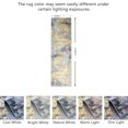 thumbnail image 2 of JV Home Runner Rug Elegance Yellow Grey 2'7" x 8' Washable Rugs Anti Slip, 2 of 6